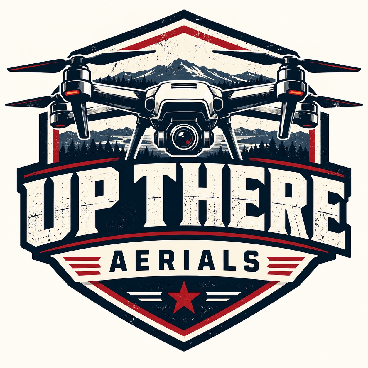 Up There Aerials logo